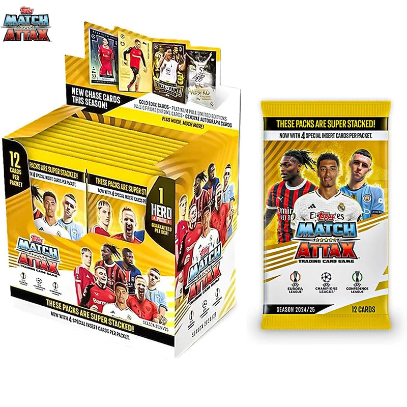 Topps Match Attax 2024-2025 Limited Signature Ballsuperstar Collection Card Box Set