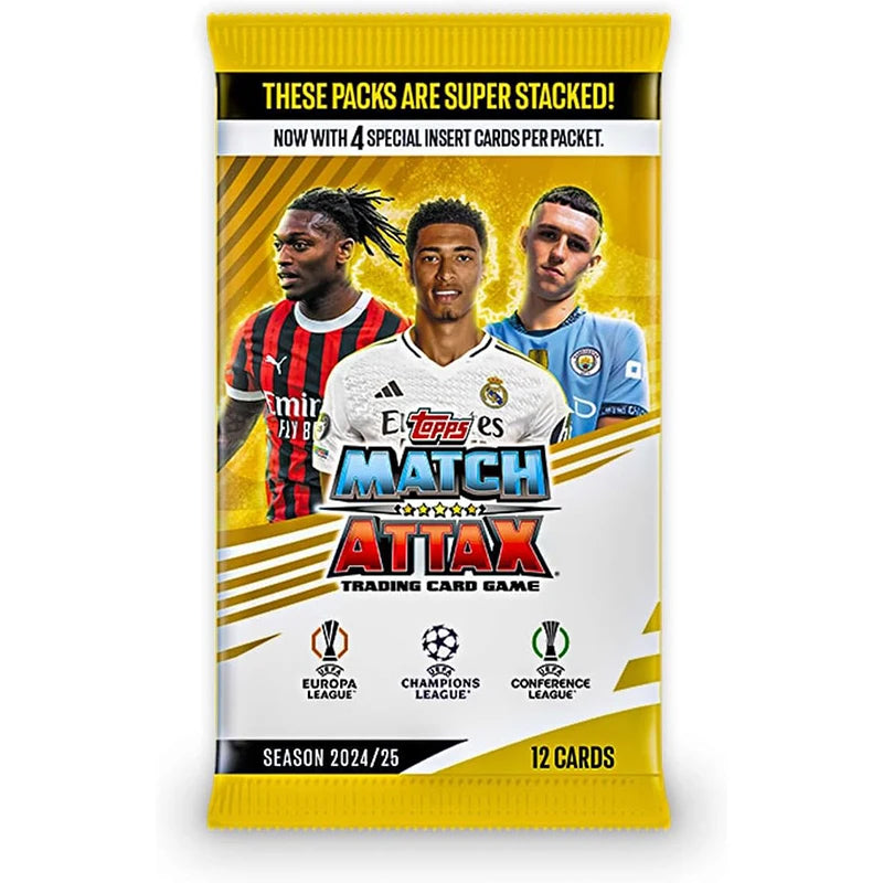 Topps Match Attax 2024-2025 Limited Signature Ballsuperstar Collection Card Pack