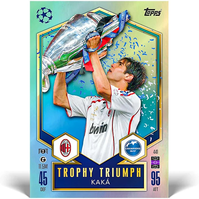 Topps Match Attax Kaka Trophy Triumph player card