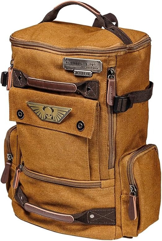 Warhammer 40K Starforged Death Korps of Krieg Siege Regiment Backpack perspective view