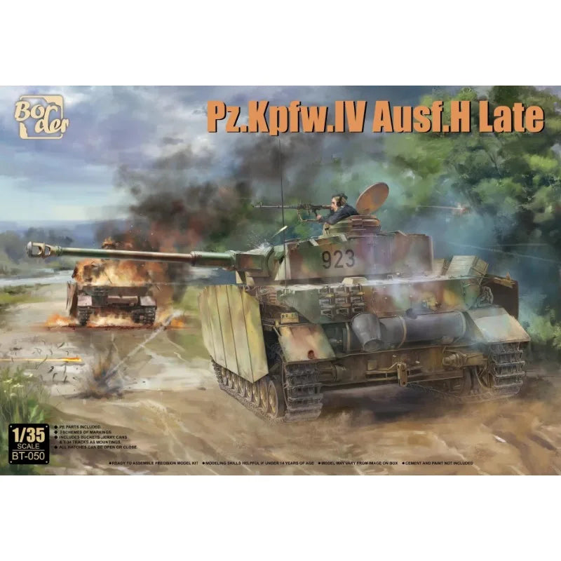 Border | Pz.Kpfw.IV Ausf.H Late 1:35 Model Kit
