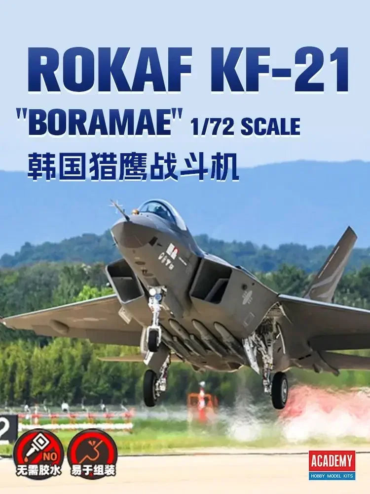 Academy | 12585 ROKAF KF-21 Boramae 1:72 Model Kit