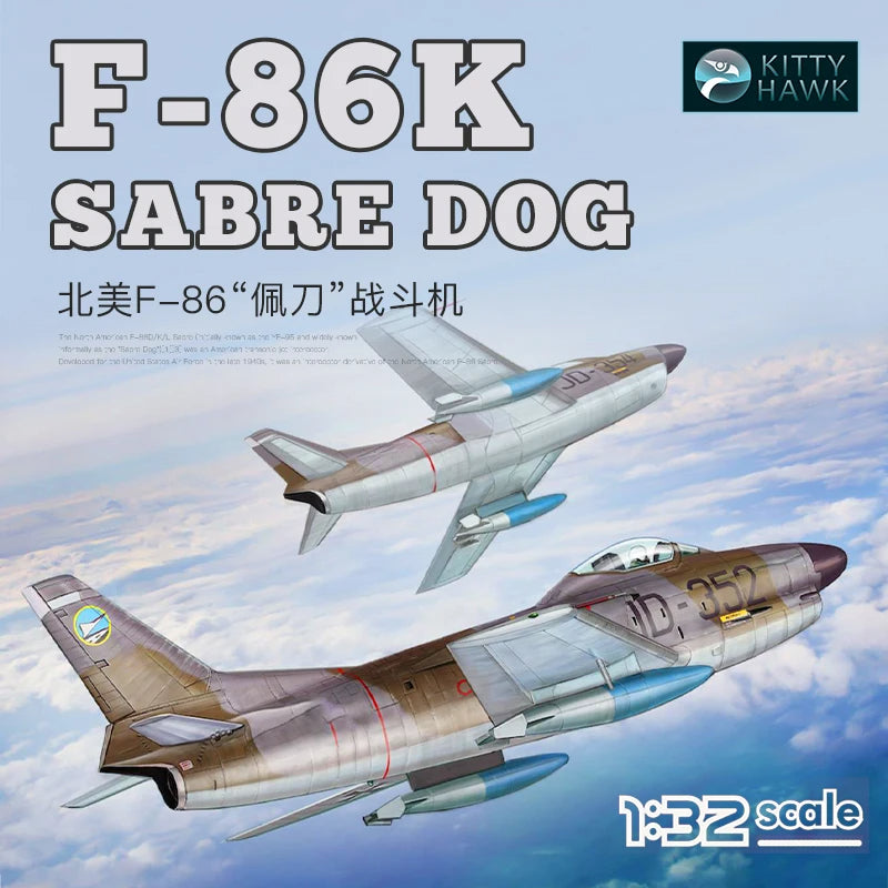Kitty Hawk | KH32008 F-86K "Sabre Dog" 1:32 Model Kit