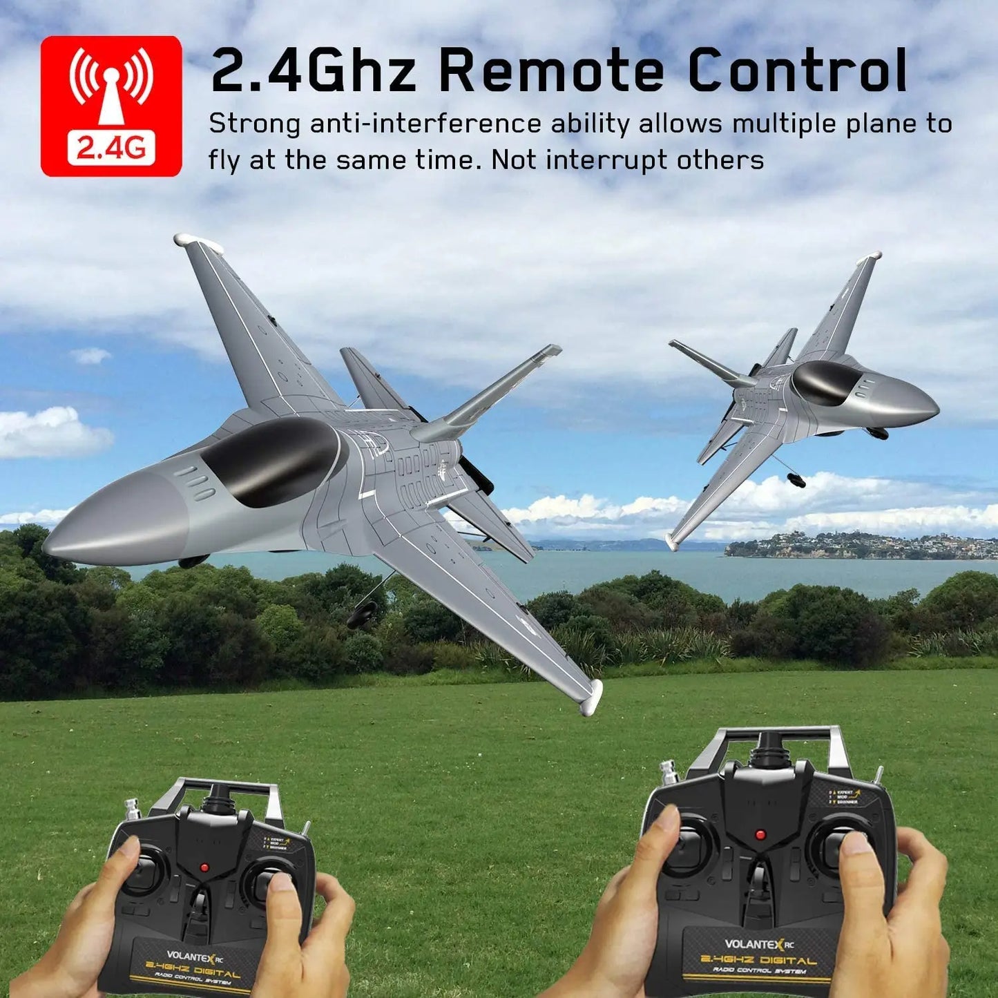 Volantex F16 Falcon 761-10 4CH 6-Axis RC Plane