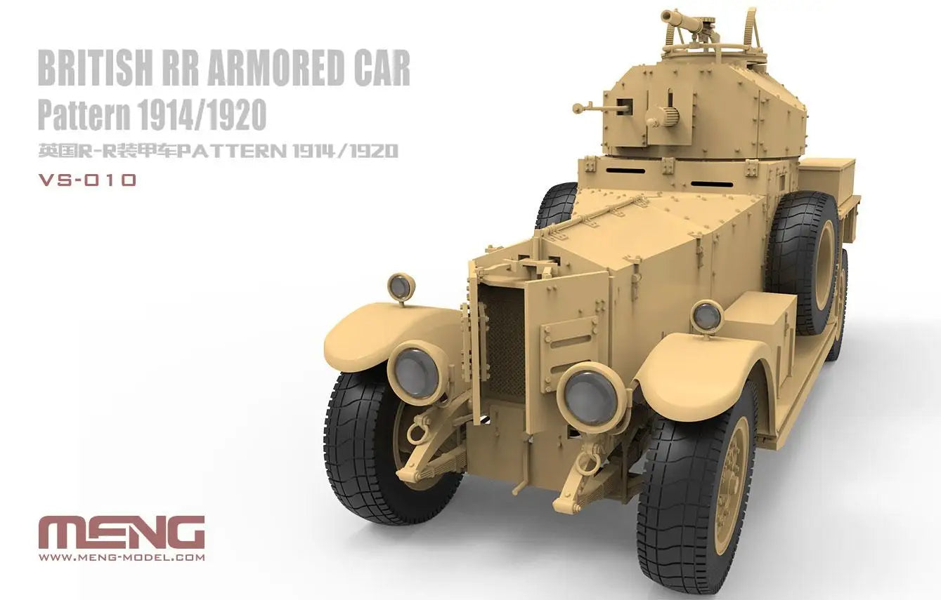 MENG | VS-010 British RR Armored Car Pattern 1914/1920 1:35 Model Kit