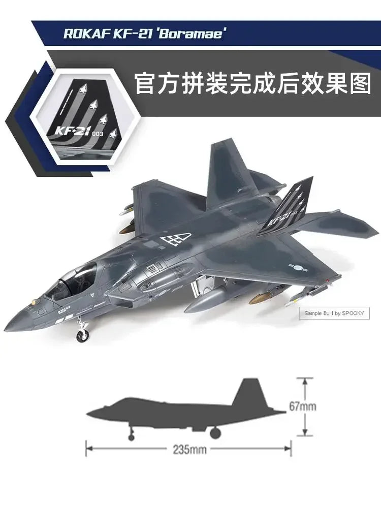 Academy | 12585 ROKAF KF-21 Boramae 1:72 Model Kit