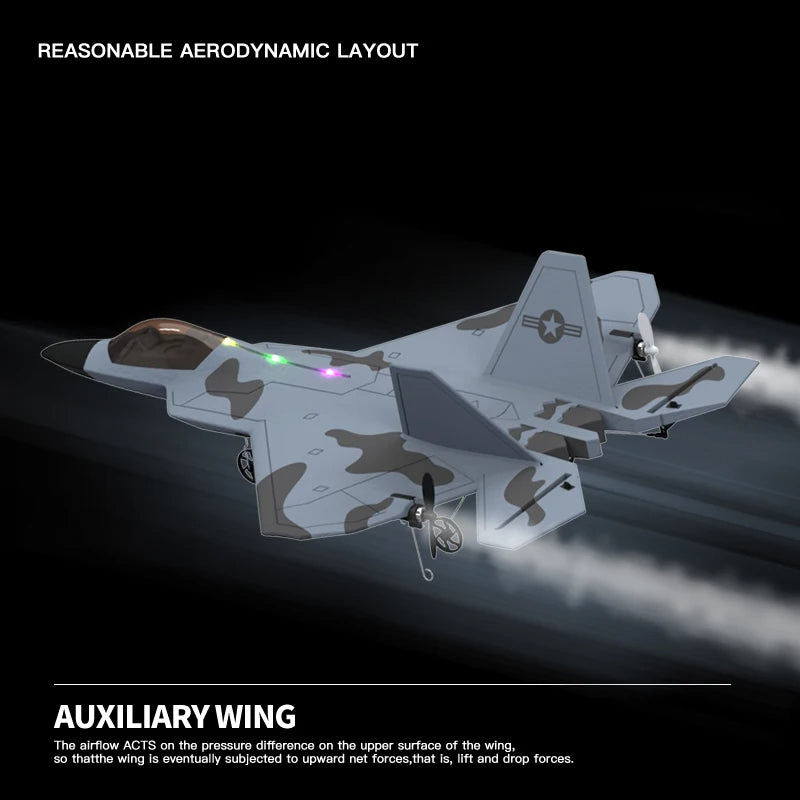 WLtoys | F22 Raptor 2.4G 4CH 3D 6G RC Plane