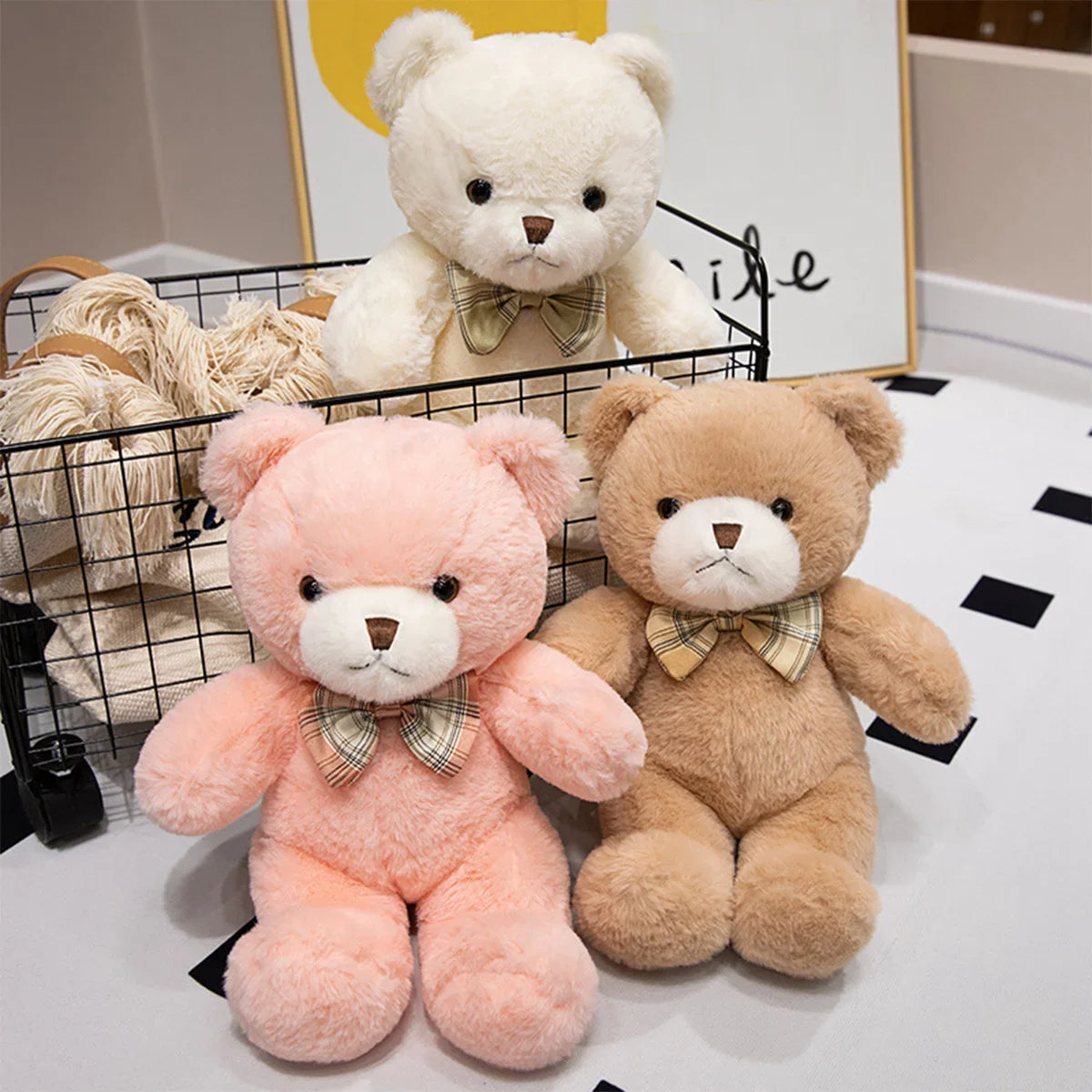PlushBuddies Sir Fluffy Plush Bear Collection