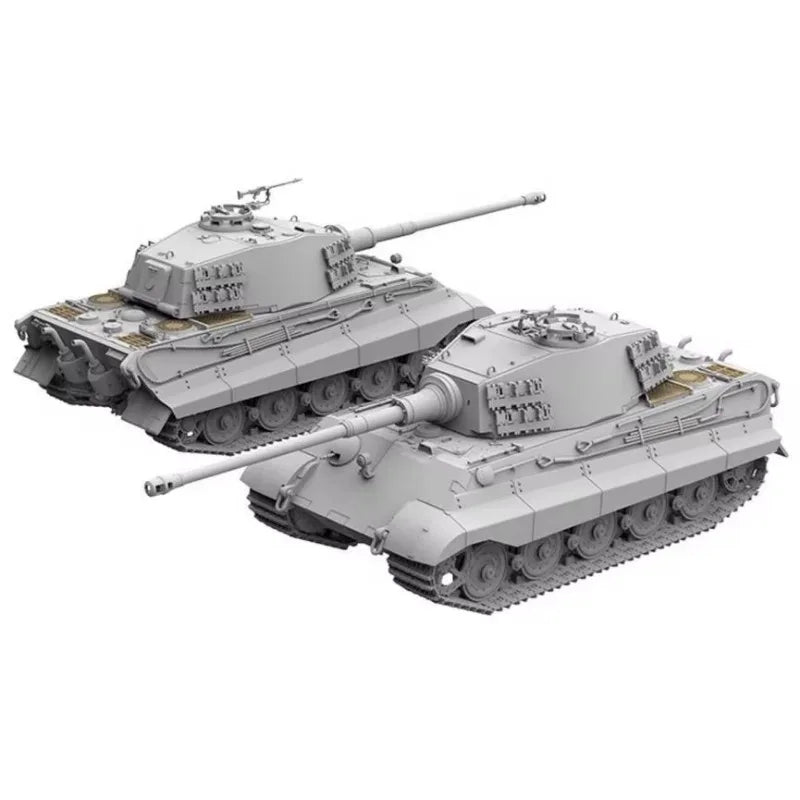 UStar | NO-005 King Tiger Henschel Turret w/Full Interior 1:48 Model Kit
