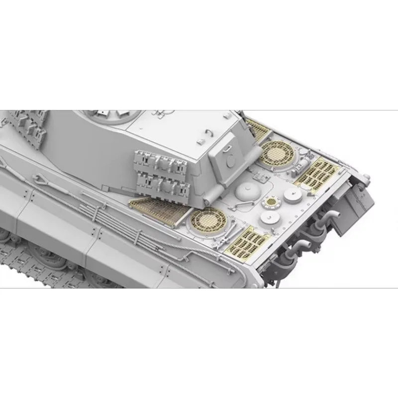 UStar | NO-005 King Tiger Henschel Turret w/Full Interior 1:48 Model Kit