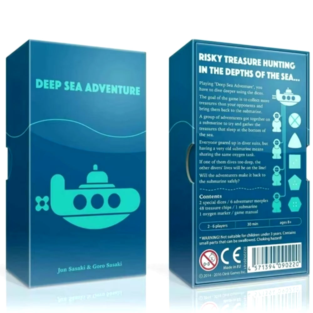 Deep Sea Adventure Board Game