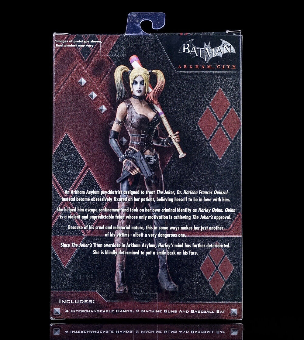 NECA DC Harley Quinn Batman Dark Knight The Suicide Squad 7" Action Figure