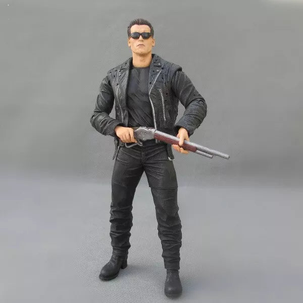 NECA Terminator 2: Judgment Day T-800 Pescadero Escape Action Figure 7''