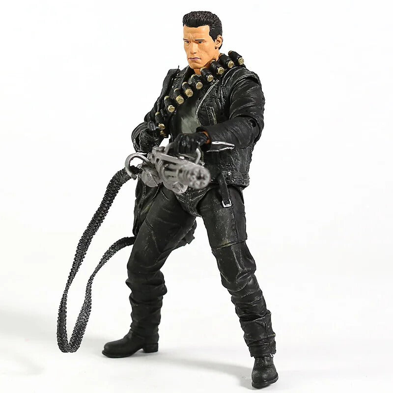 NECA Terminator 2: Judgment Day T-800 Arnold Schwarzenegger Action Figure 7''