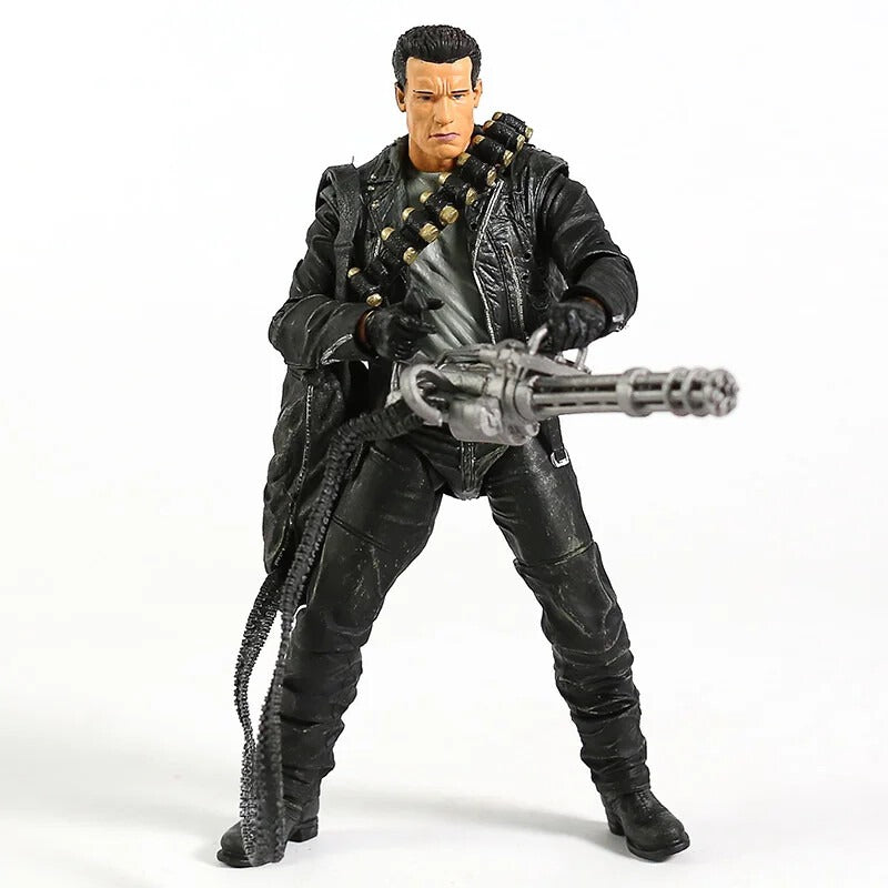 NECA Terminator 2: Judgment Day T-800 Arnold Schwarzenegger Action Figure 7''