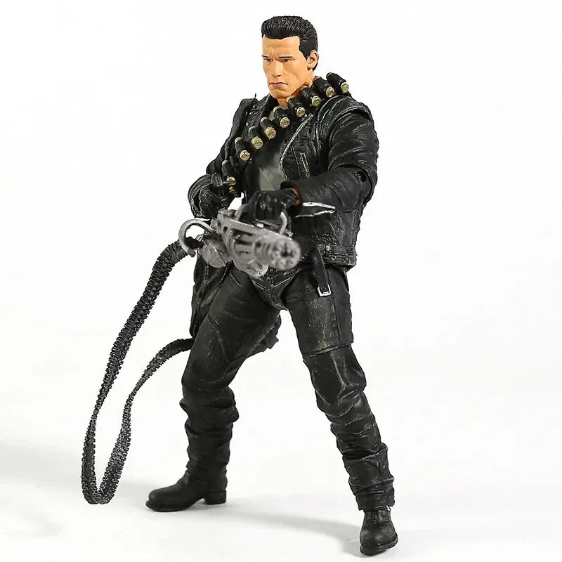 NECA Terminator 2: Judgment Day T-800 Arnold Schwarzenegger Action Figure 7''
