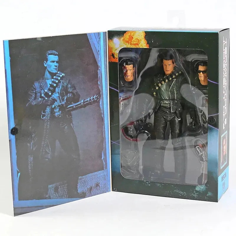 NECA Terminator 2: Judgment Day T-800 Arnold Schwarzenegger Action Figure 7''