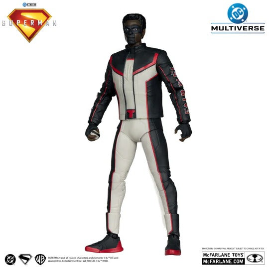 DC Multiverse Mr. Terrific (Superman Movie) Deluxe Theatrical Edition (Red Platinum Edition) 7" Inch Scale Action Figure