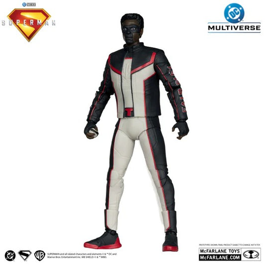 DC Multiverse Mr. Terrific (Superman Movie) Deluxe Theatrical Edition (Red Platinum Edition) 7" Inch Scale Action Figure