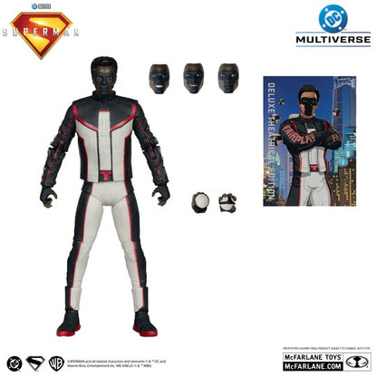 DC Multiverse Mr. Terrific (Superman Movie) Deluxe Theatrical Edition (Red Platinum Edition) 7" Inch Scale Action Figure