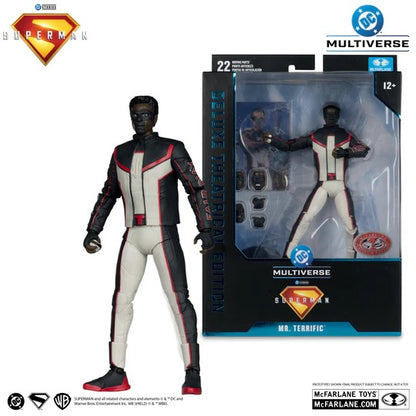 DC Multiverse Mr. Terrific (Superman Movie) Deluxe Theatrical Edition (Red Platinum Edition) 7" Inch Scale Action Figure