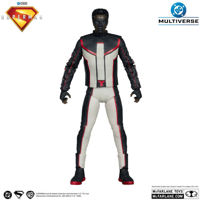 DC Multiverse Mr. Terrific (Superman Movie) Deluxe Theatrical Edition (Red Platinum Edition) 7" Inch Scale Action Figure