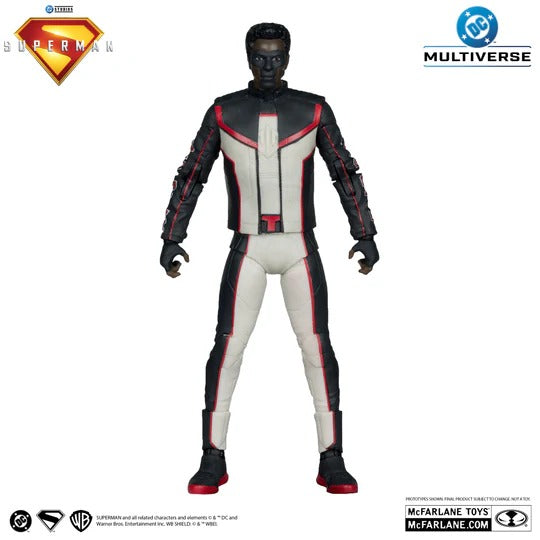 DC Multiverse Mr. Terrific (Superman Movie) Deluxe Theatrical Edition (Red Platinum Edition) 7" Inch Scale Action Figure