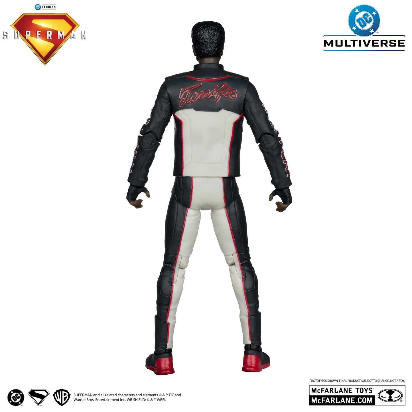 DC Multiverse Mr. Terrific (Superman Movie) Deluxe Theatrical Edition (Red Platinum Edition) 7" Inch Scale Action Figure