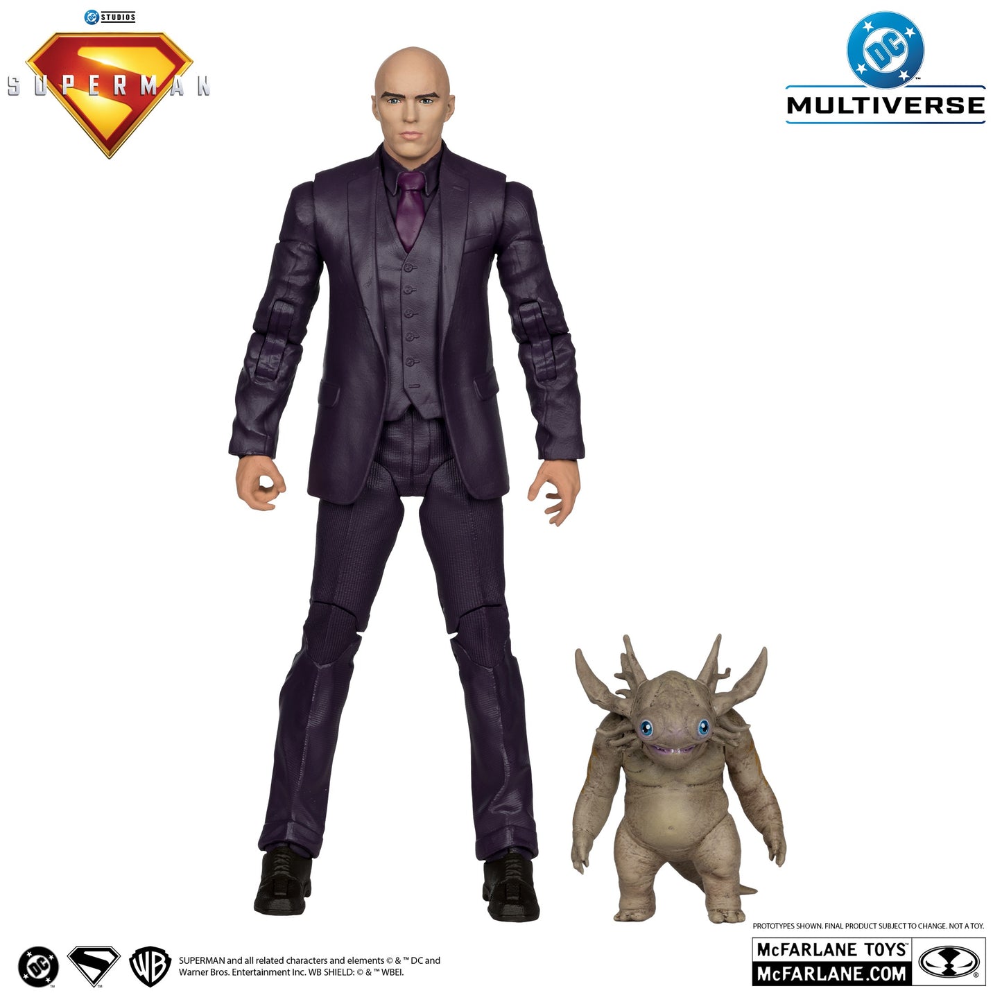 Lex Luthor and Baby Kaiju (Superman Movie) Deluxe Theatrical Edition