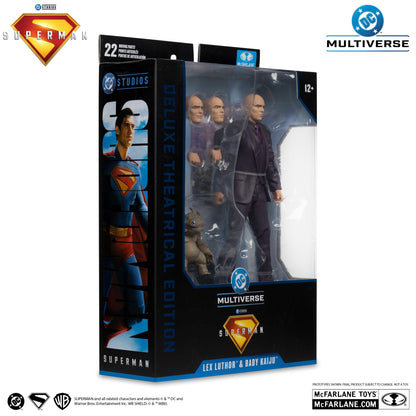 Lex Luthor and Baby Kaiju (Superman Movie) Deluxe Theatrical Edition