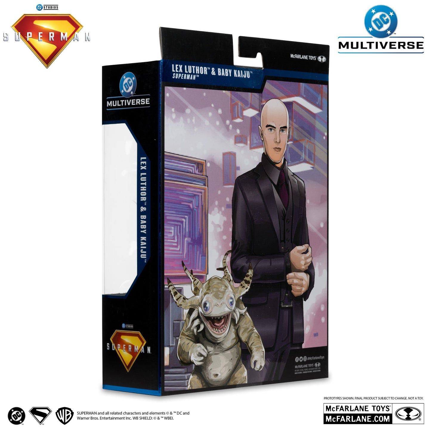 Lex Luthor and Baby Kaiju (Superman Movie) Deluxe Theatrical Edition