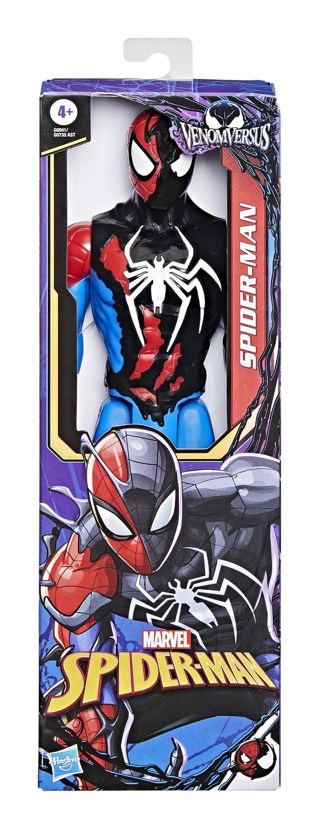 Marvel Spider-Man action figure in packaging with superhero design