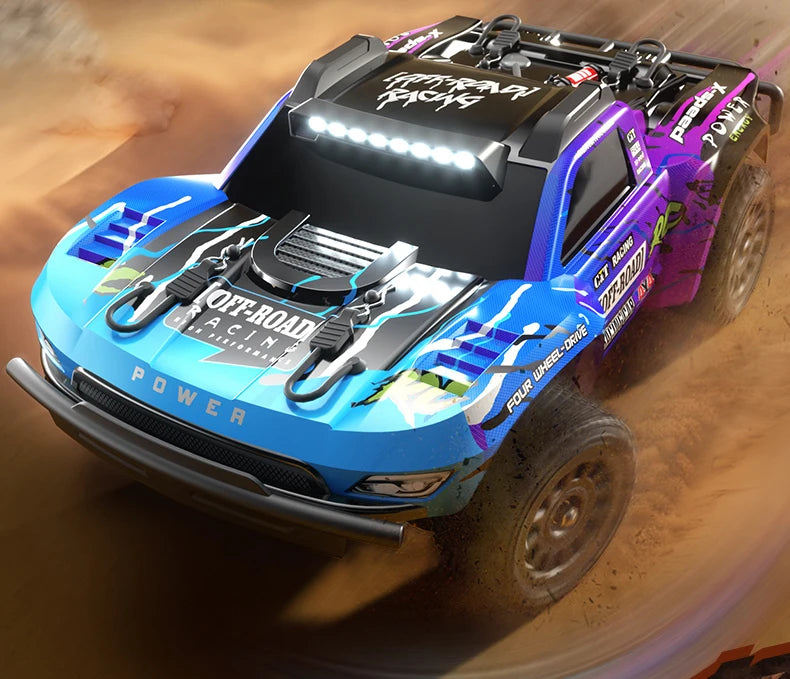 1/14 Q130 RC Car Desert 4WD Off-road Truck 2.4G High Speed Drift