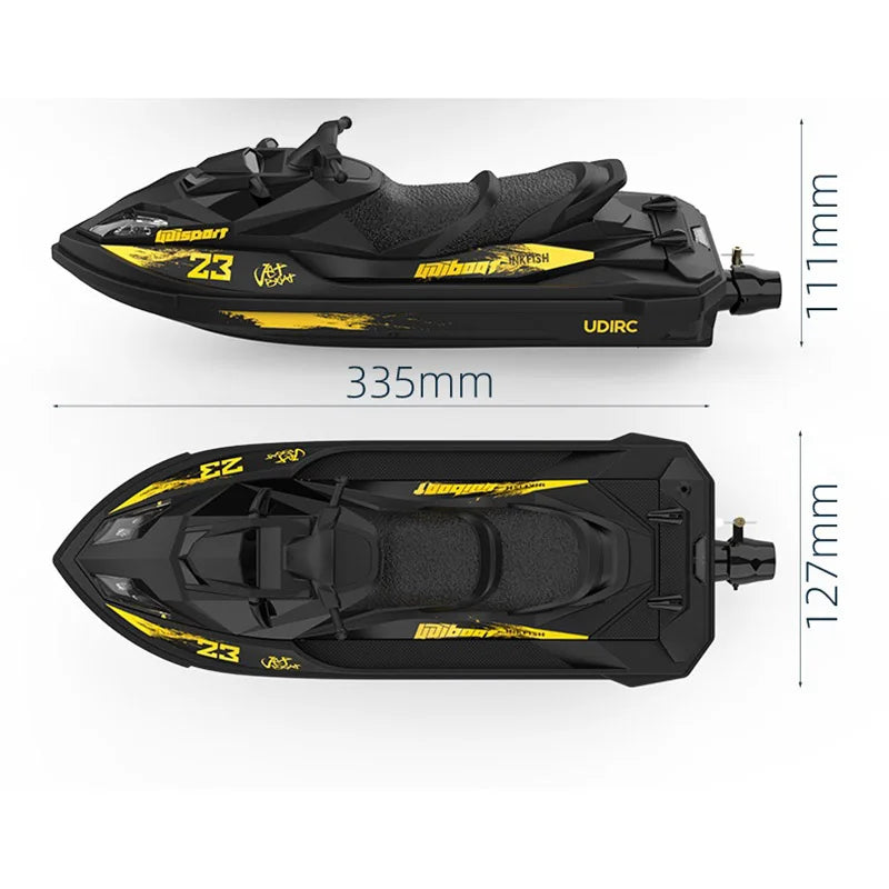 UDI023 Pro High-Speed RC Speedboat Jet Ski 2.4G