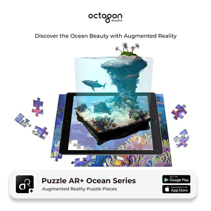 Octagon Studio Ocean AR+ Augmented Reality Jigsaw