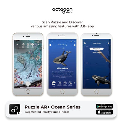 Octagon Studio Ocean AR+ Augmented Reality Jigsaw