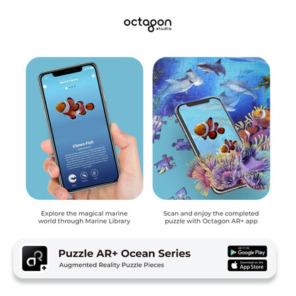 Octagon Studio Ocean AR+ Augmented Reality Jigsaw