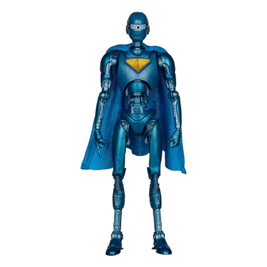 Superman (2025) DC Multiverse Deluxe Action Figure Superman Robot (Red Platinum Edition) 18cm