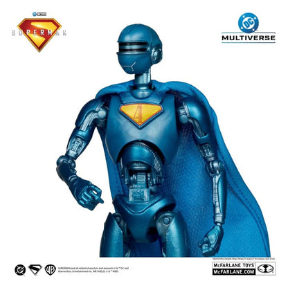 Superman (2025) DC Multiverse Deluxe Action Figure Superman Robot (Red Platinum Edition) 18cm