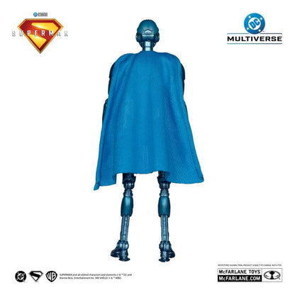 Superman (2025) DC Multiverse Deluxe Action Figure Superman Robot (Red Platinum Edition) 18cm
