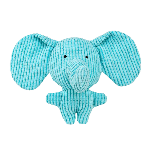 Blue Elephant Bite Resistant Dog Chew Toy