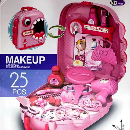 MAKEUP Convertible Backpack Makeup Playset 25 Pcs