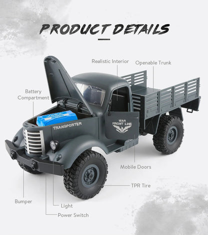 JJRC Q60 Transporter 1 | Military Truck