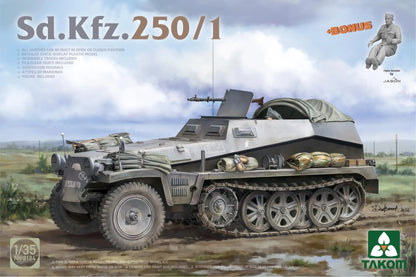 TAKOM | 2184  Sd.Kfz.250/1 1/35 Scale Model Kit