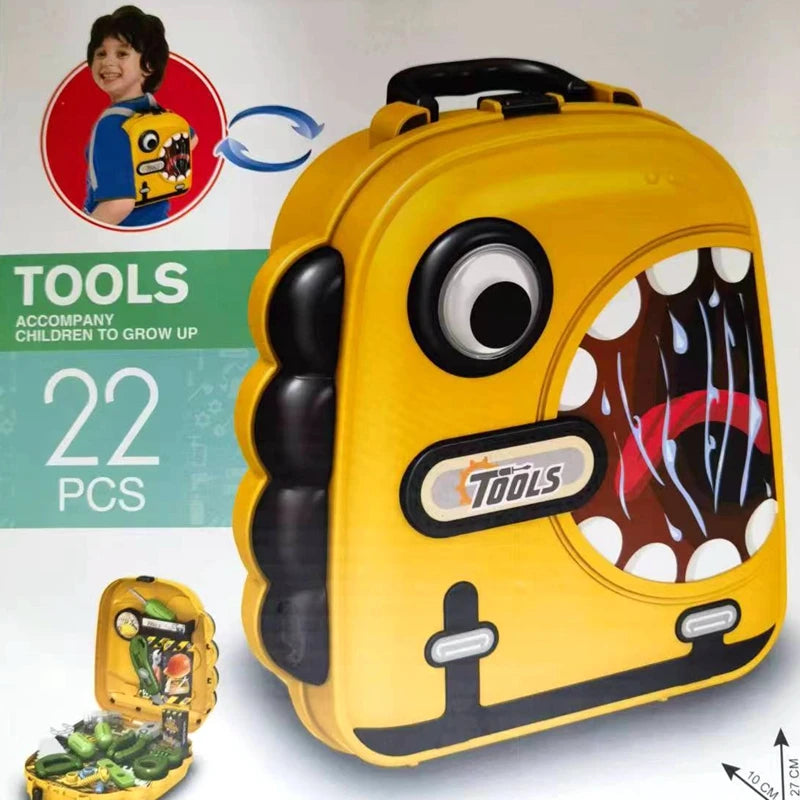 TOOLS Convertible Backpack Tools Playset 25 Pcs