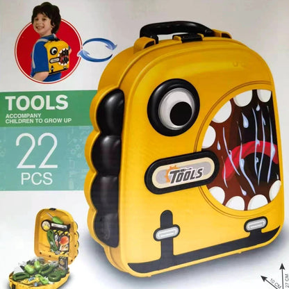 TOOLS Convertible Backpack Tools Playset 25 Pcs