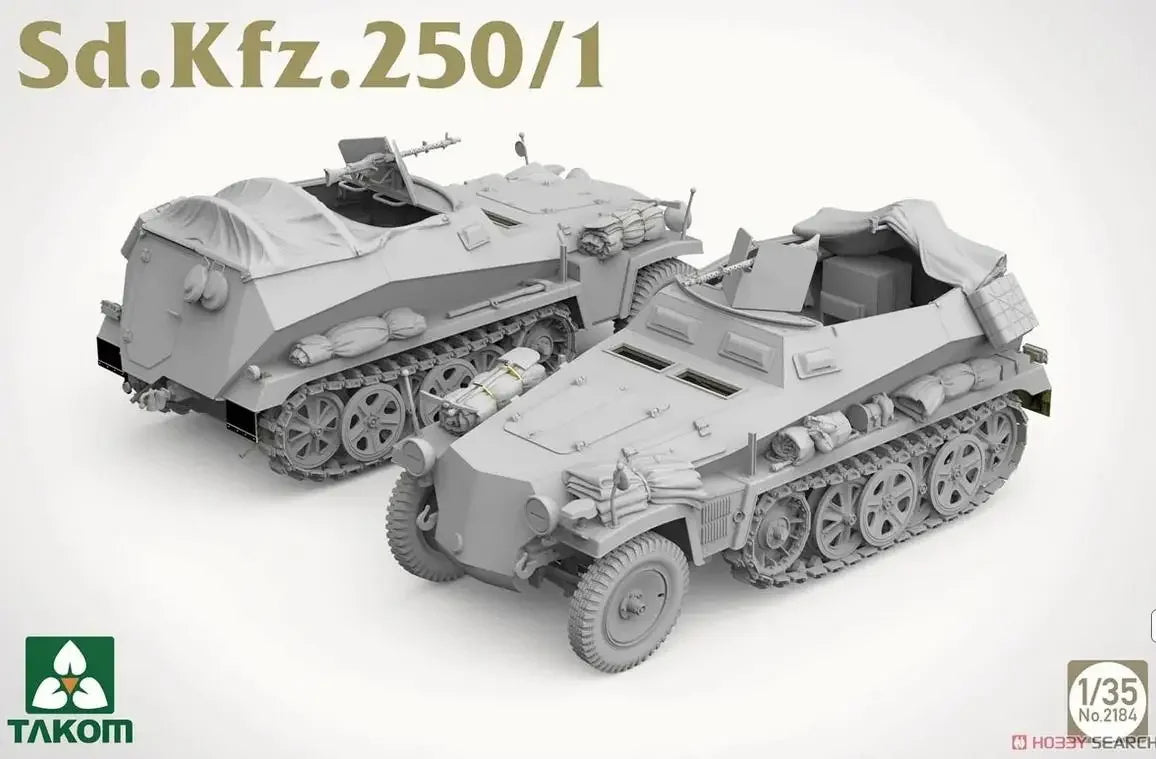 TAKOM | 2184  Sd.Kfz.250/1 1/35 Scale Model Kit