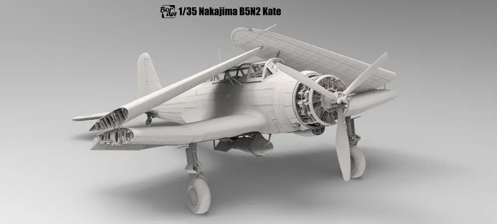 Border | BF-005 Nakajima Kate Type 97 Attack Bomber 1:35 Model Kit