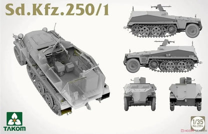 TAKOM | 2184  Sd.Kfz.250/1 1/35 Scale Model Kit