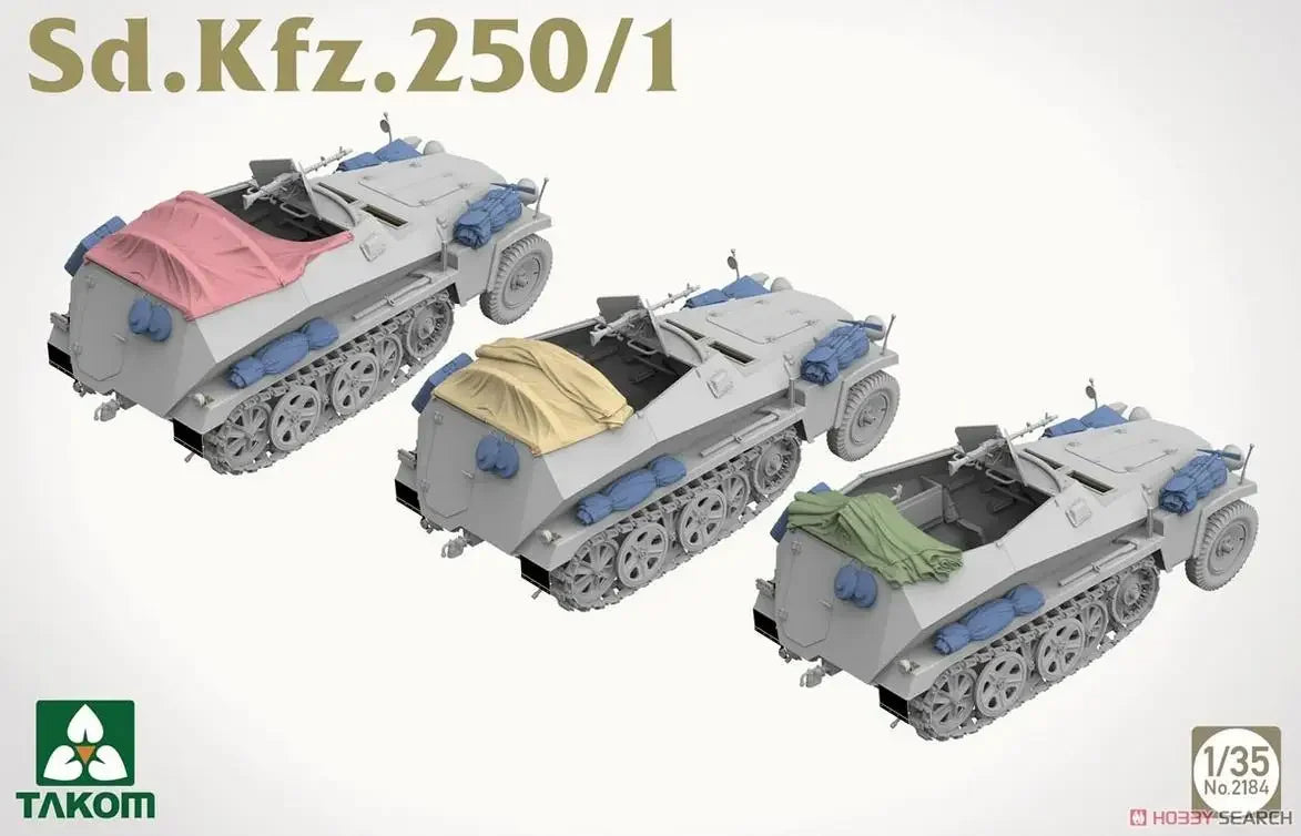 TAKOM | 2184  Sd.Kfz.250/1 1/35 Scale Model Kit